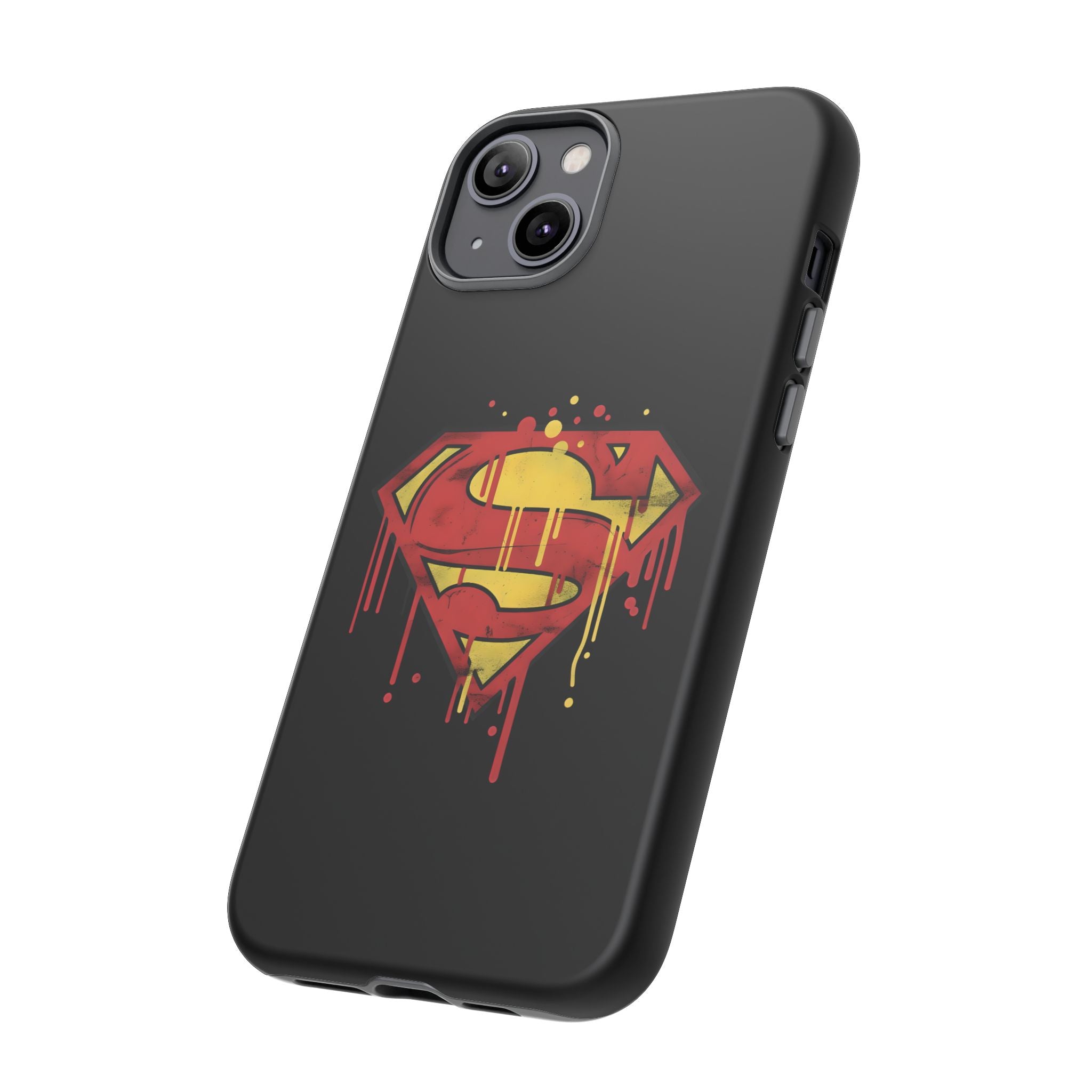 Superman Graphiti Hard iPhone Case - Drkheroz