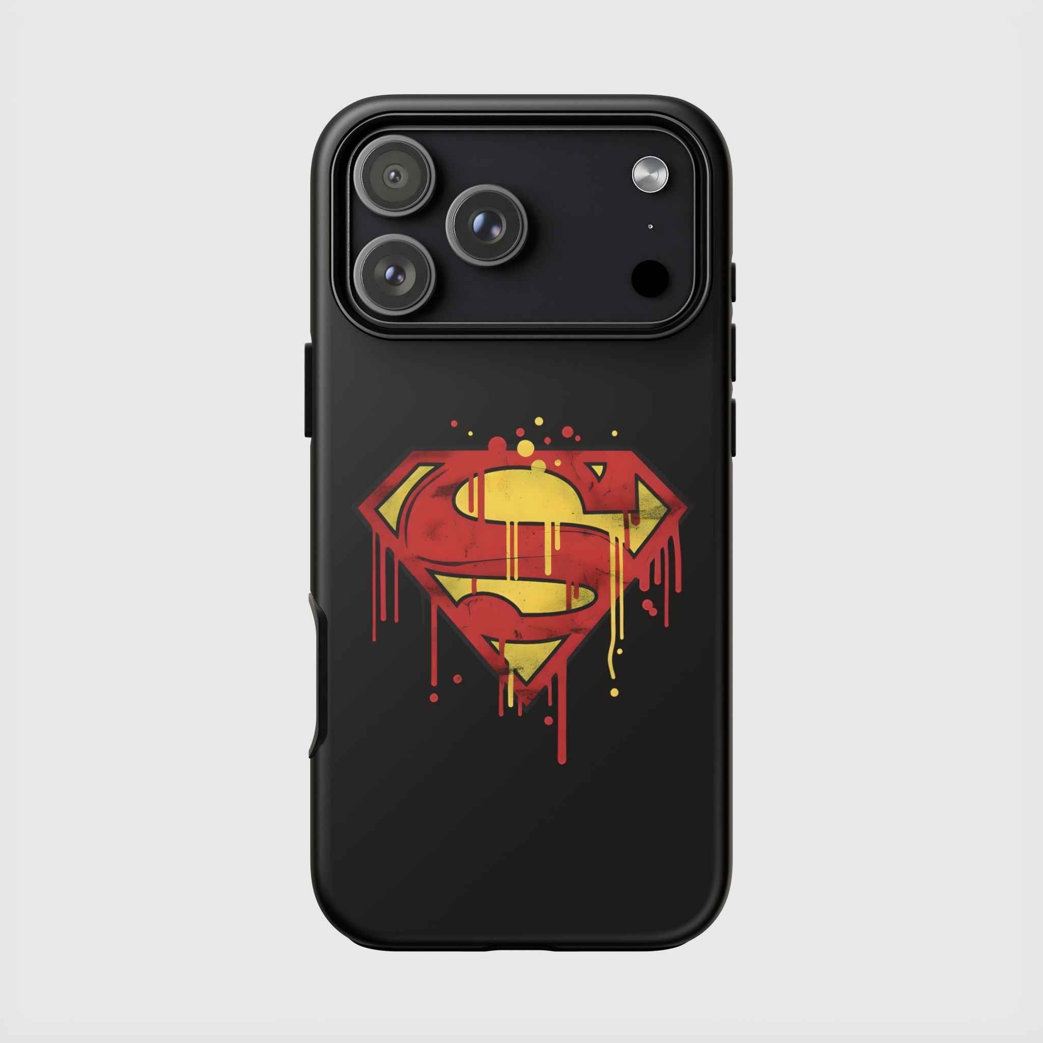 Superman Graphiti Hard iPhone Case