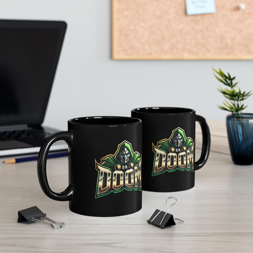 Dr. Doom Marvel Villain Coffee Mug - Victor Von Doom Latveria Coffee Mug - 11oz & 15oz