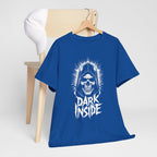 Dark Inside Skull Graphic T-Shirt — Gothic Halloween Alternative Tee