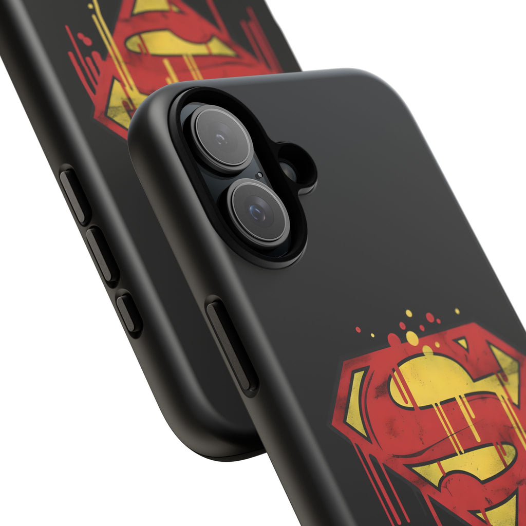 Superman Graphiti Hard iPhone Case
