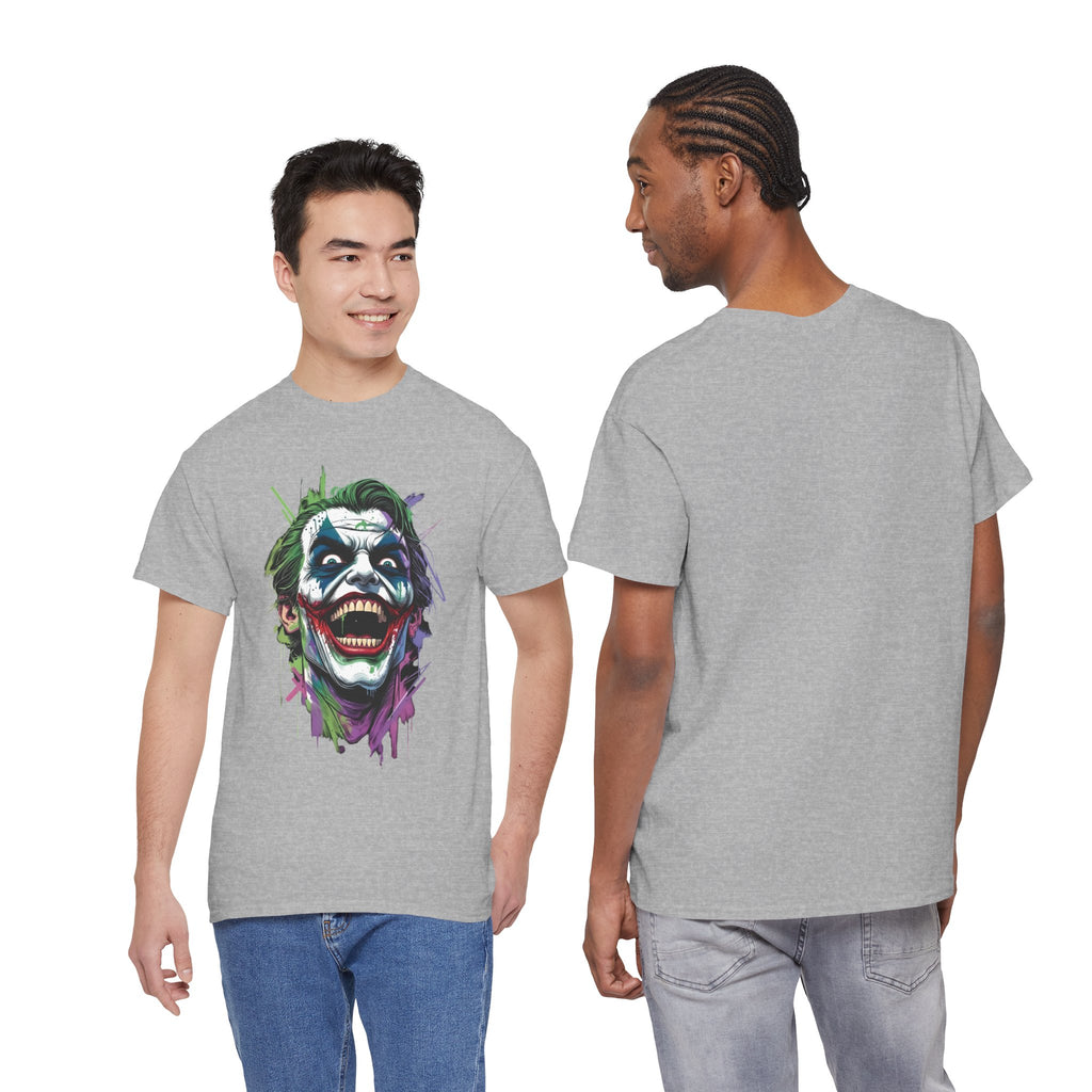 The Joker Streetwear Unisex Graphic Tee - Vintage DC Comics Joker Laugh T-Shirt