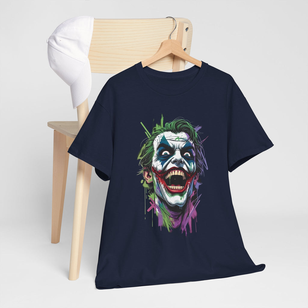 The Joker Streetwear Unisex Graphic Tee - Vintage DC Comics Joker Laugh T-Shirt