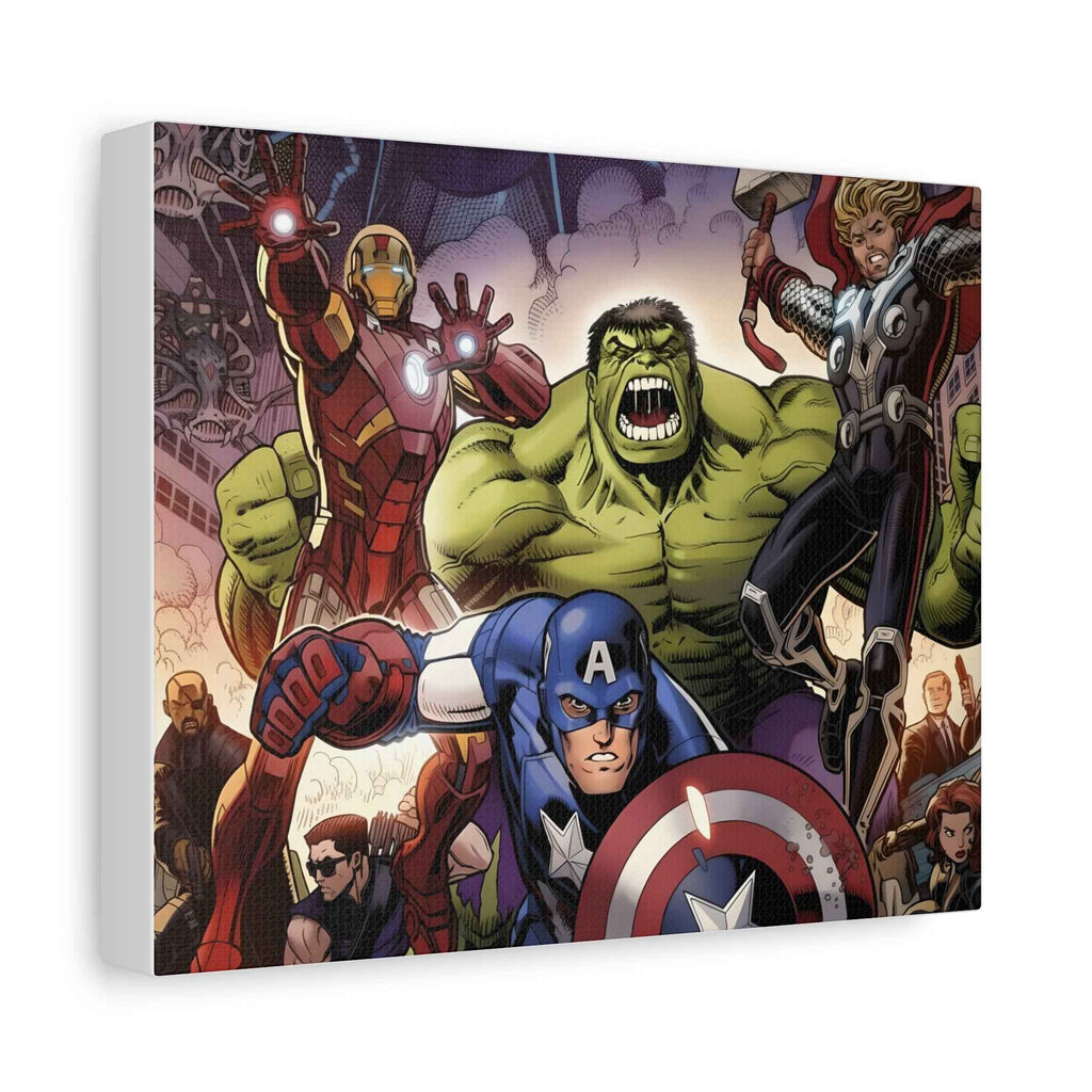 Superhero Canvas Art - Avengers Wall Decor