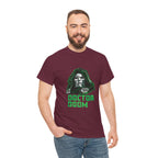Doctor Doom Retro Green Villain Portrait T-Shirt — Avengers Graphic Tee