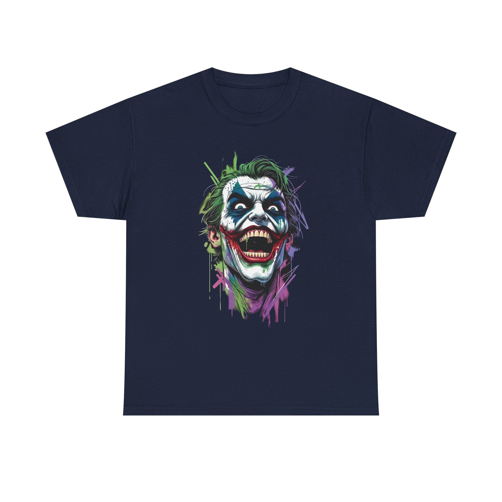 The Joker Streetwear Unisex Graphic Tee - Vintage DC Comics Joker Laugh T-Shirt
