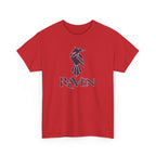 Teen Titans Raven Graphic Tee — Purple Geometric Raven Shirt