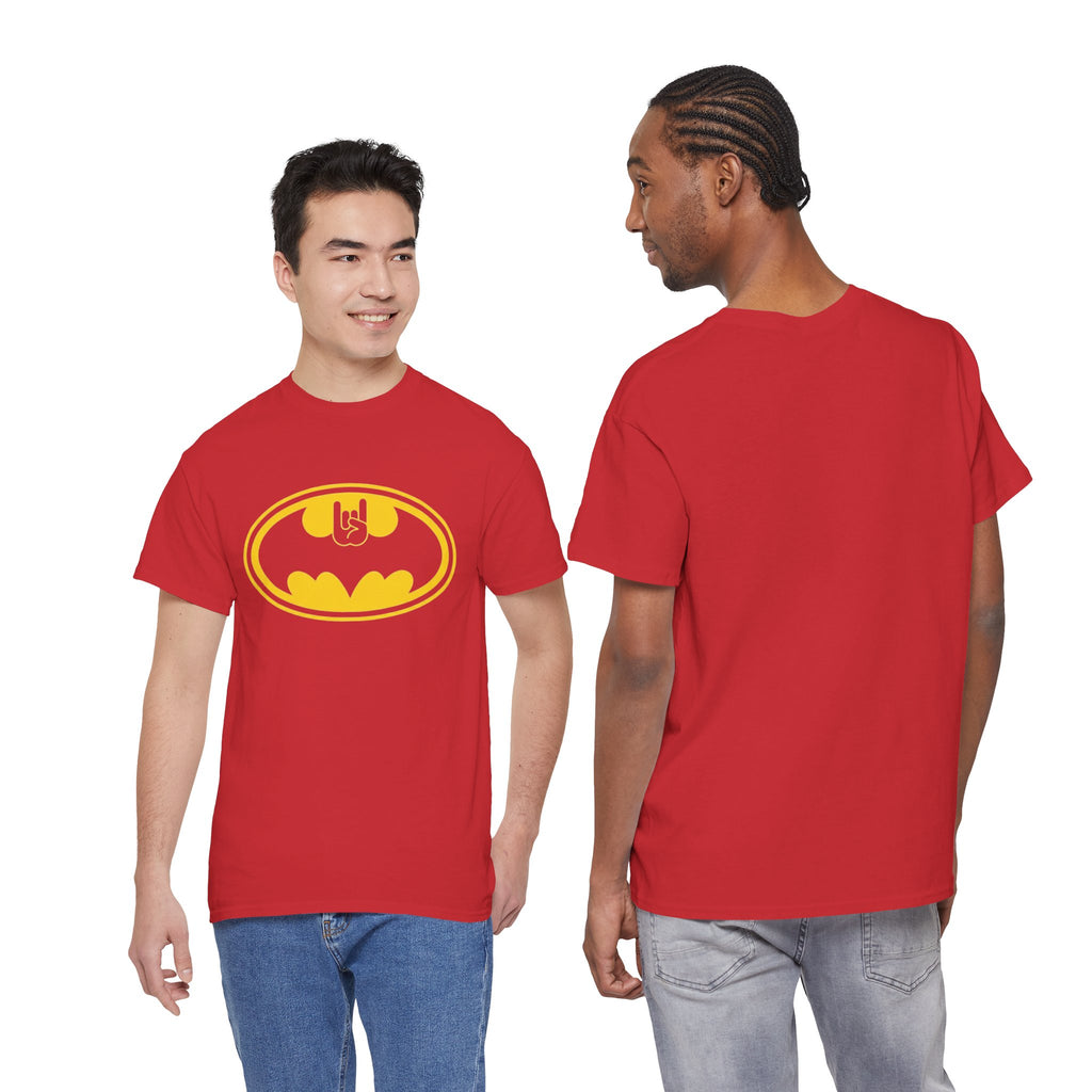 Batman Classic Rock And Roll Logo Unisex Premium T-Shirt