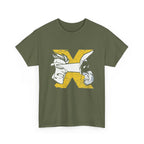 Wolverine vs Cyclops Vintage Graphic Tee — X‑Men Fan Shirt