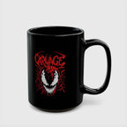 Chaotic Carnage Symbiote Metal Grunge Coffee Mug