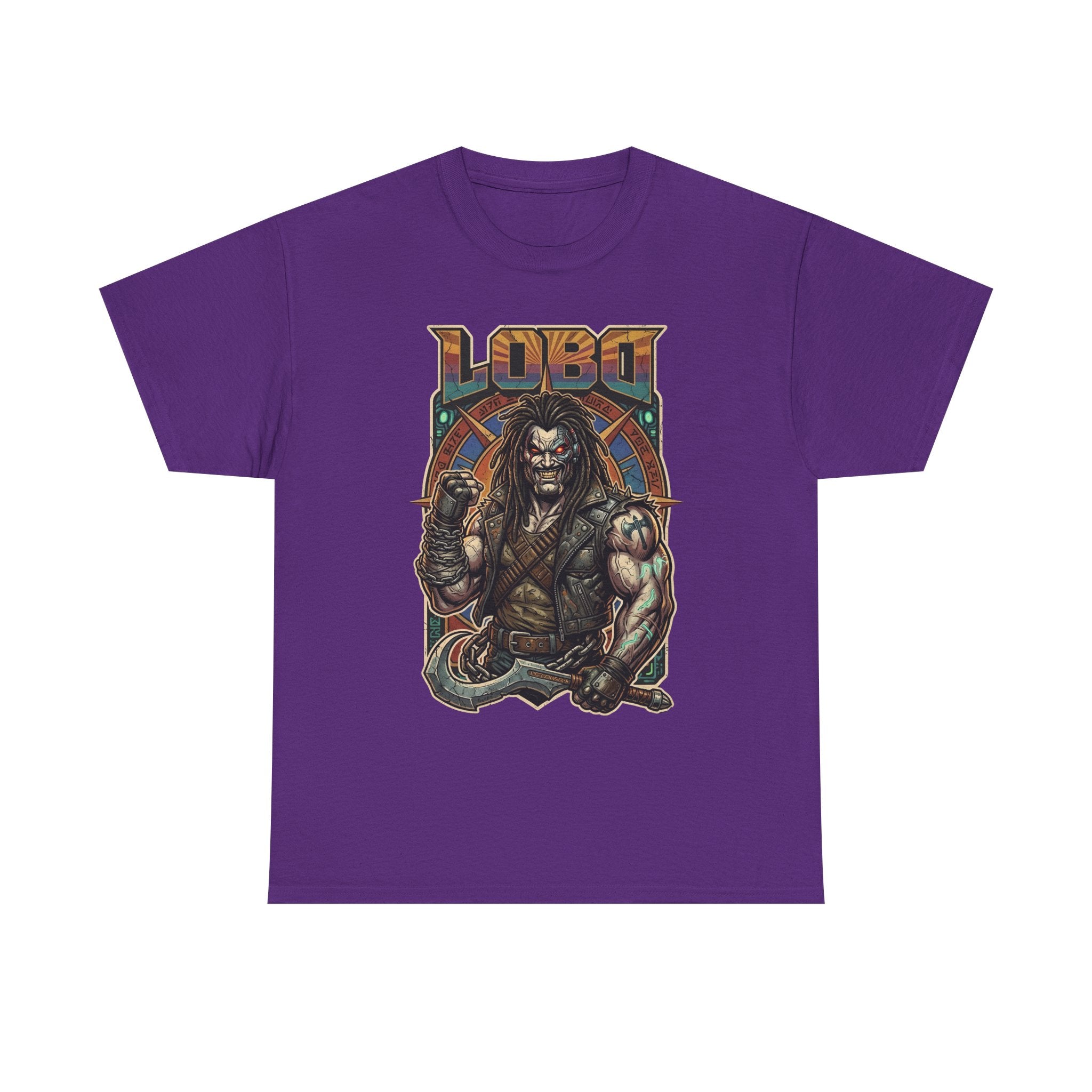 Lobo Warrior Graphic Tee – Jason Momoa’s DCU Czarnian Bounty Hunter T‑Shirt