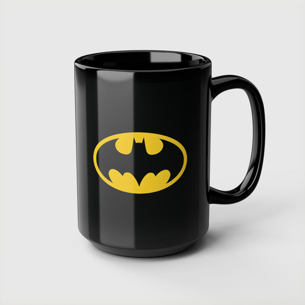 Batman Black Mug - Perfect for Superhero Fans - Drkheroz