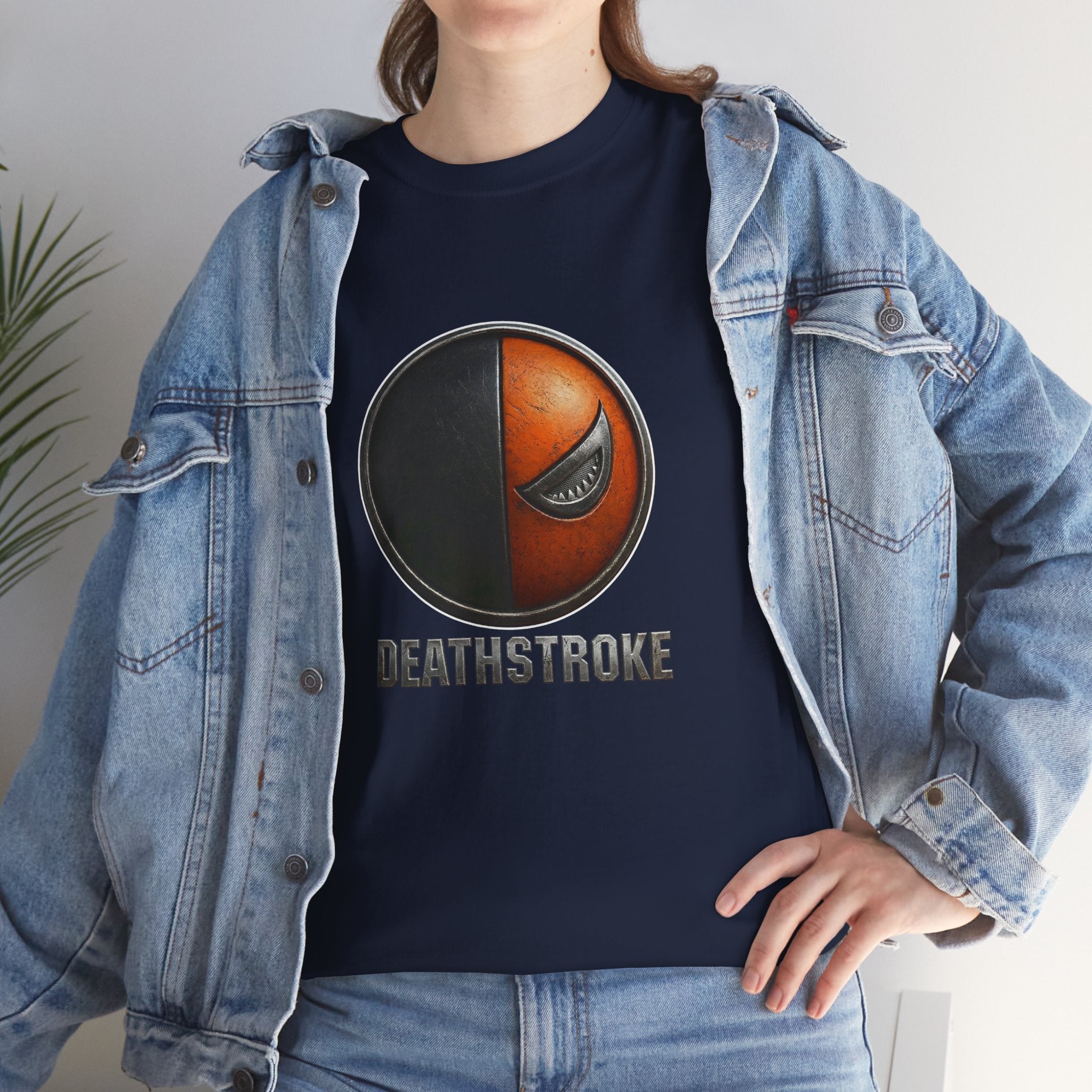 Deathstroke Logo T-Shirt – DC Comics Supervillain Graphic Tee for Fans