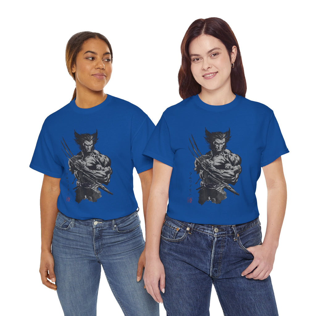 Wolverine Samurai T-Shirt – Marvel Inspired Japanese Style Unisex Tee
