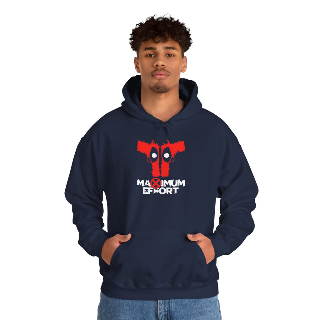 Deadpool "Maximum Effort" Hoodie — Marvel-Inspired Graphic Pullover