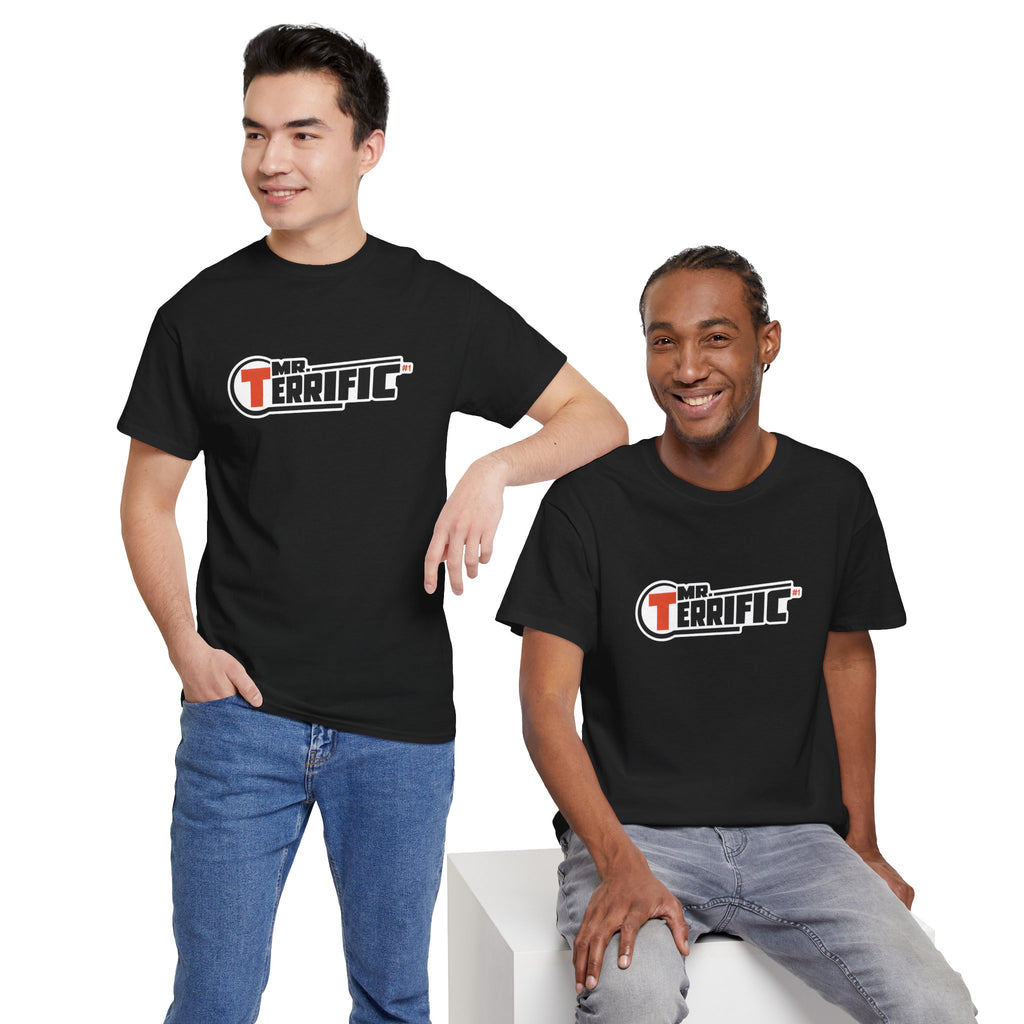 DC Mr. Terrific Graphic Tee — Comic Logo Unisex T-Shirt