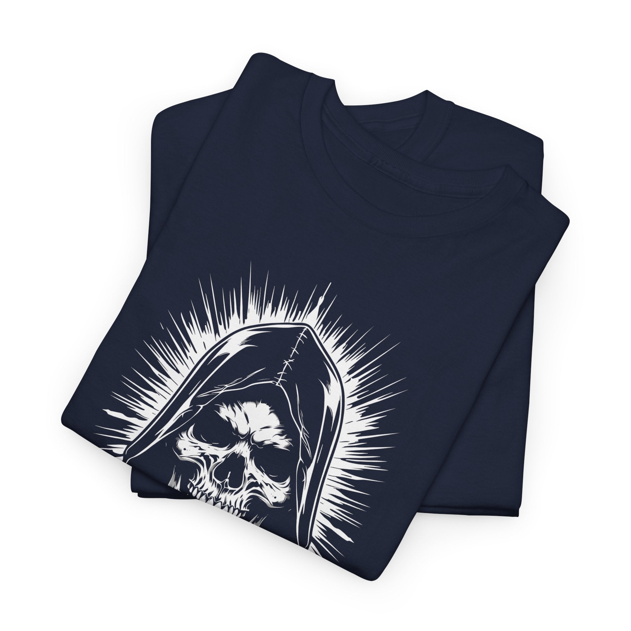 Dark Inside Skull Graphic T-Shirt — Gothic Halloween Alternative Tee