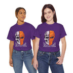 DC Deathstroke Skull Graphic T-Shirt — Slade Wilson Half-Mask Tee