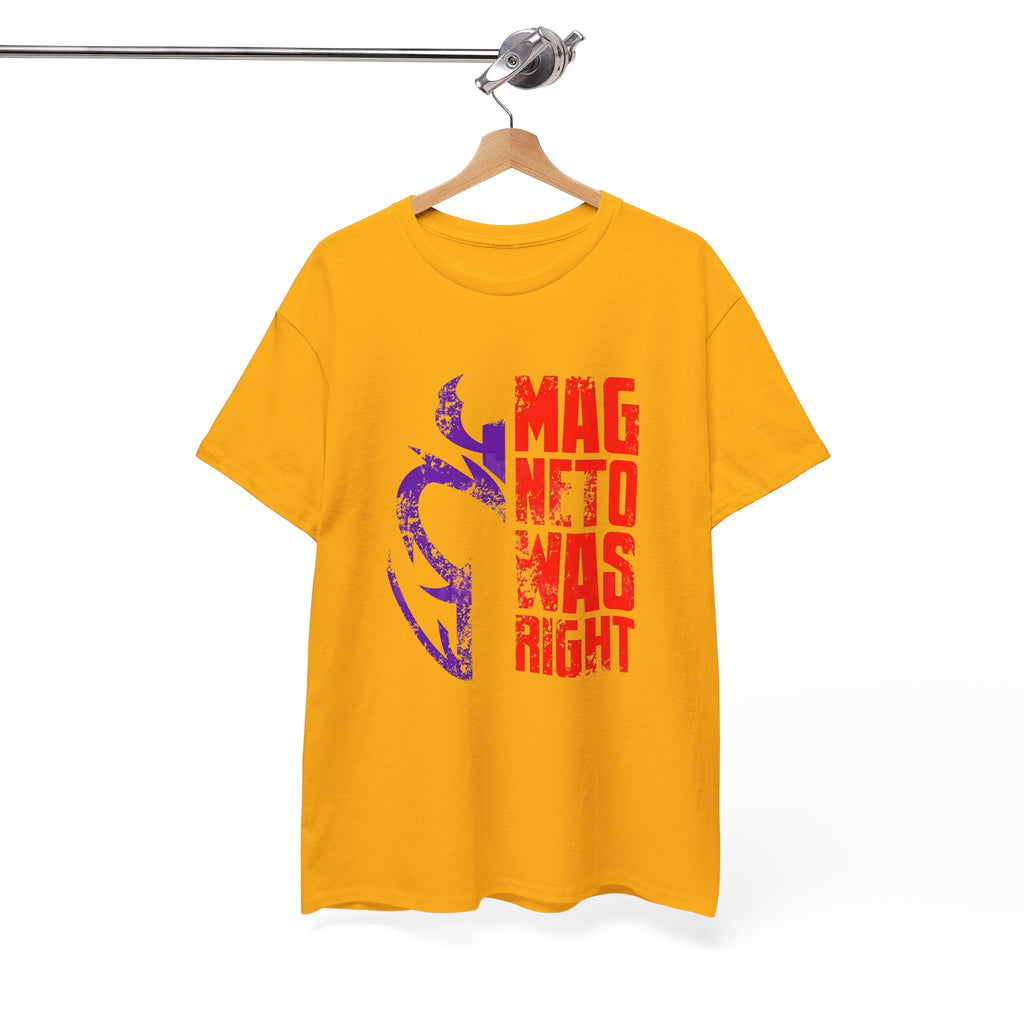 Magneto Was Right Graphic Tee — Marvel X‑Men Magneto T-Shirt