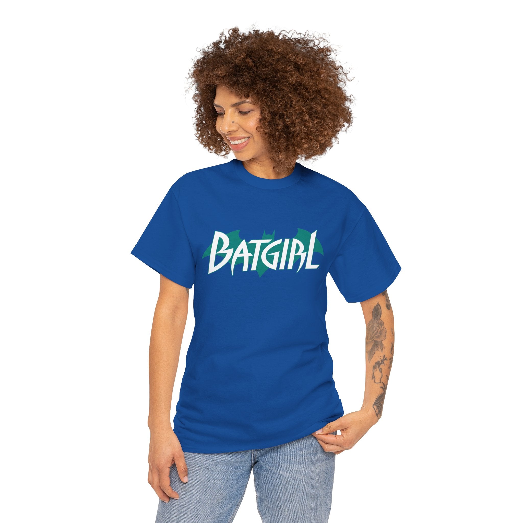 DC Batgirl Logo T‑Shirt — Barbra Gordon Retro Comic Batgirl Graphic Tee