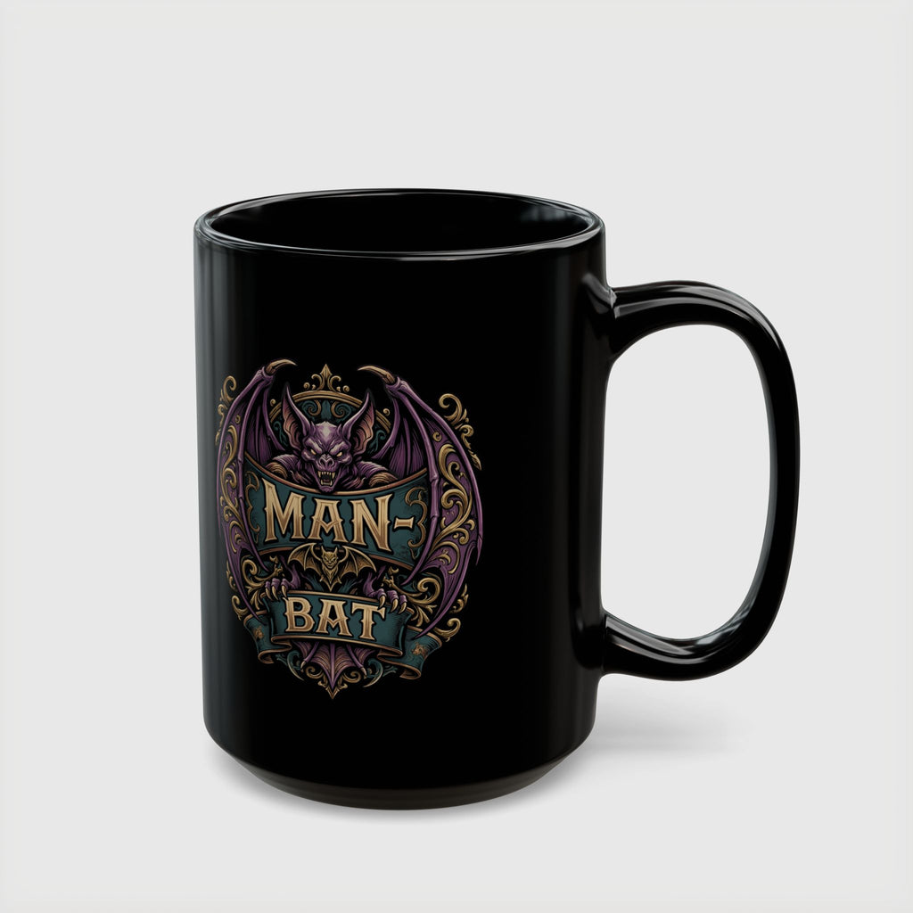Langstrom’s Formula: 11oz/15oz Man-Bat Gothic Moring Coffee Mug