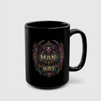 Langstrom’s Formula: 11oz/15oz Man-Bat Gothic Moring Coffee Mug