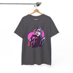 Catwoman Neon Heart Retro Comic T-Shirt — Catwoman Anti-Hero Tee
