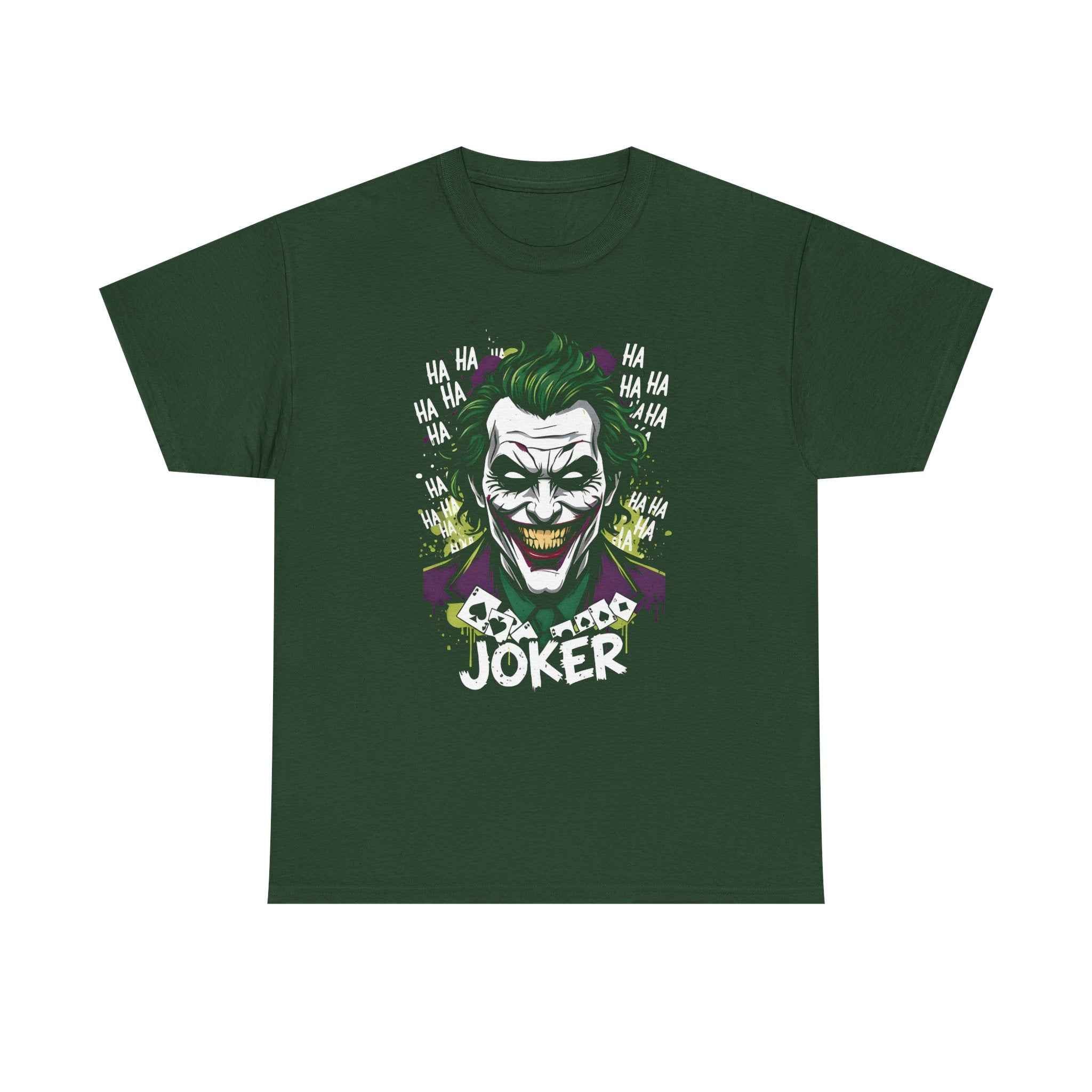 Joker Villain "HA HA HA" Comic Art Unisex T-Shirt
