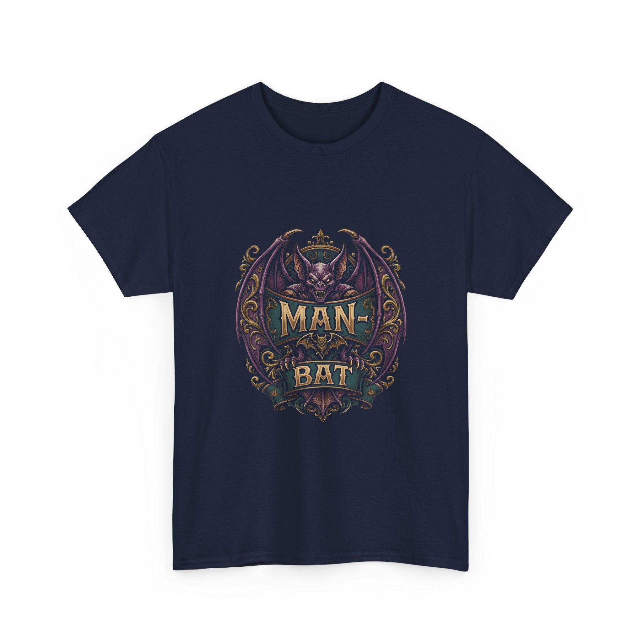 Gotham After Midnight: Man-Bat Baroque Unisex Cotton Tee