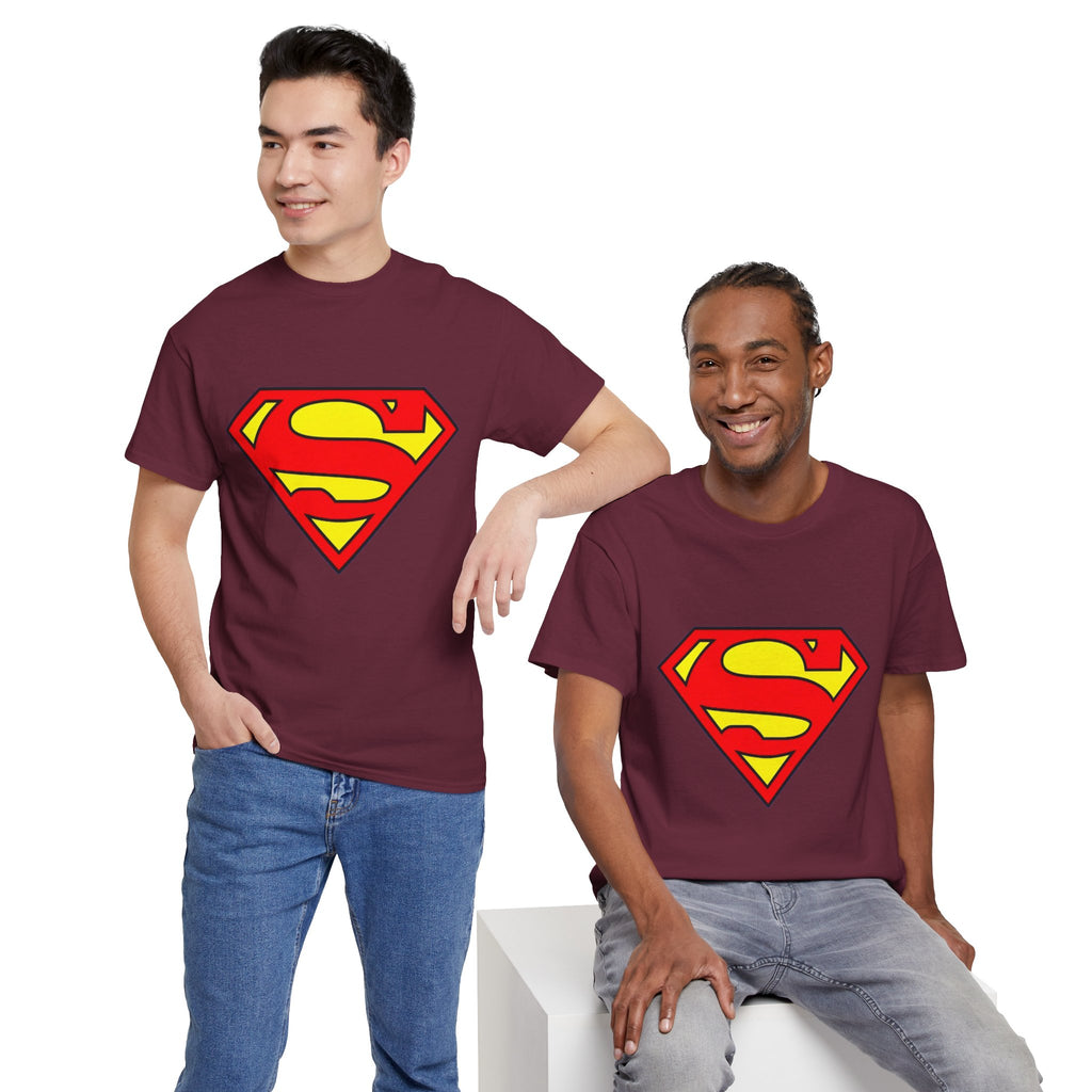 Classic Superman Shield Logo Unisex T-Shirt — Man of Steel "S" Emblem Tee