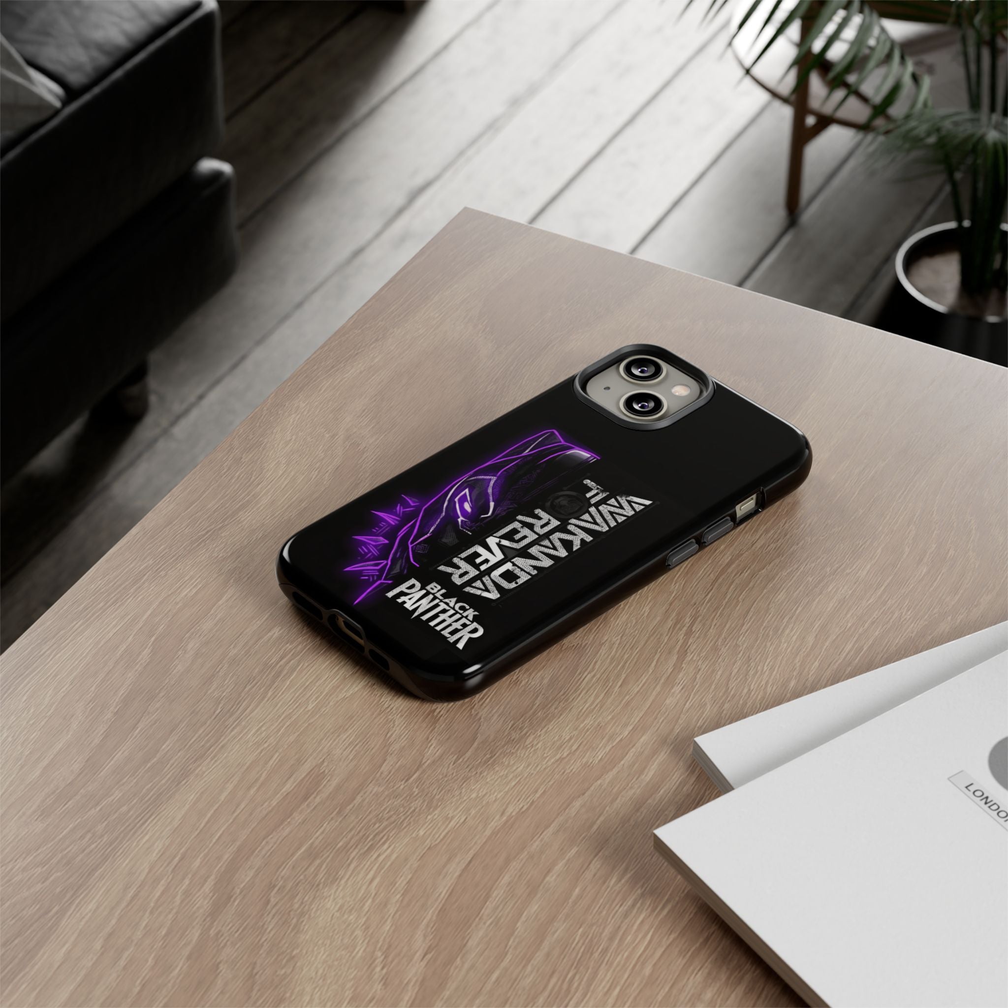Wakanda Forever Phone Case — Vibranium-Style Protective iPhone Case