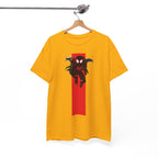 Marvel Miles Morales Spider-Man T-Shirt – Red Vertical Stripe Design | Premium Superhero Tee for Fans
