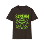 Scream Horror T-Shirt, Unisex Graphic Tee, Halloween Costume Top, Gift for Horror Fans, Spooky Vibes, Casual Wear, Streetwear