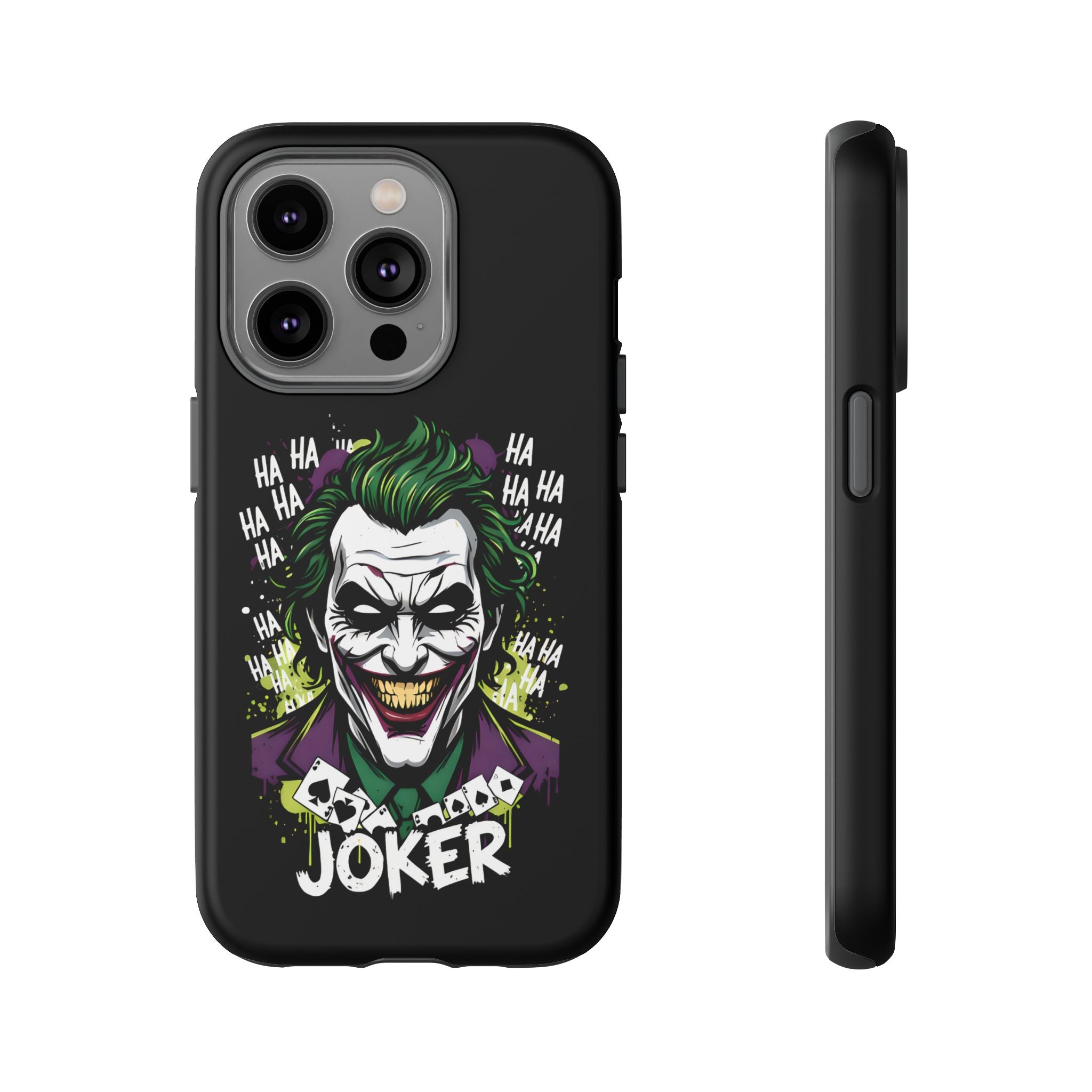 Joker "Bad Joke" DC Villain Hard Case for iPhone 17, 17 Air, 17 Pro Max, 16, 15, 14