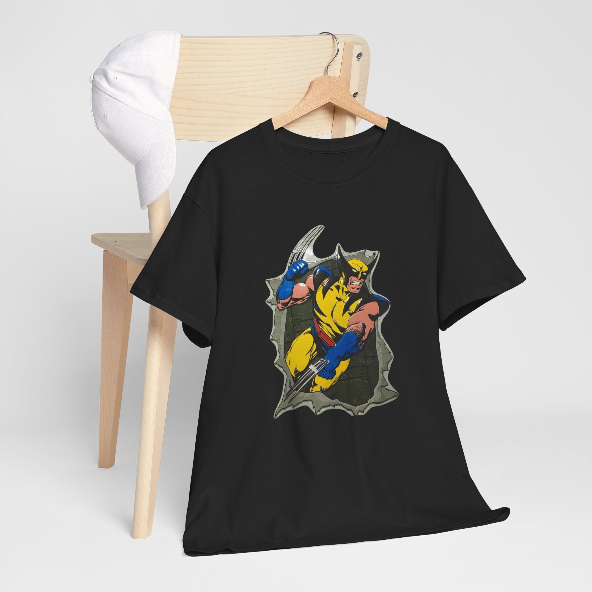 Retro Comic Wolverine T-Shirt — Vintage X‑Men Graphic Tee