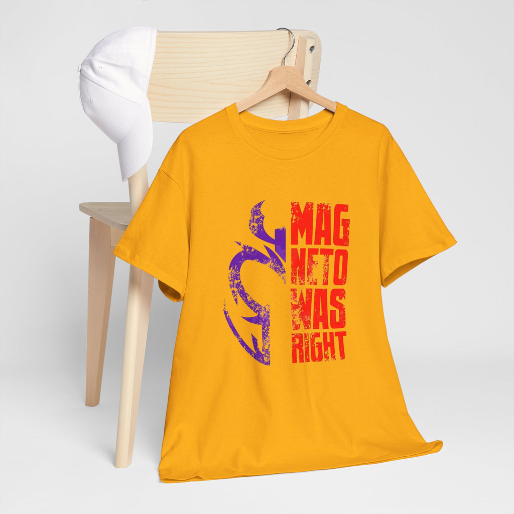 Magneto Was Right Graphic Tee — Marvel X‑Men Magneto T-Shirt