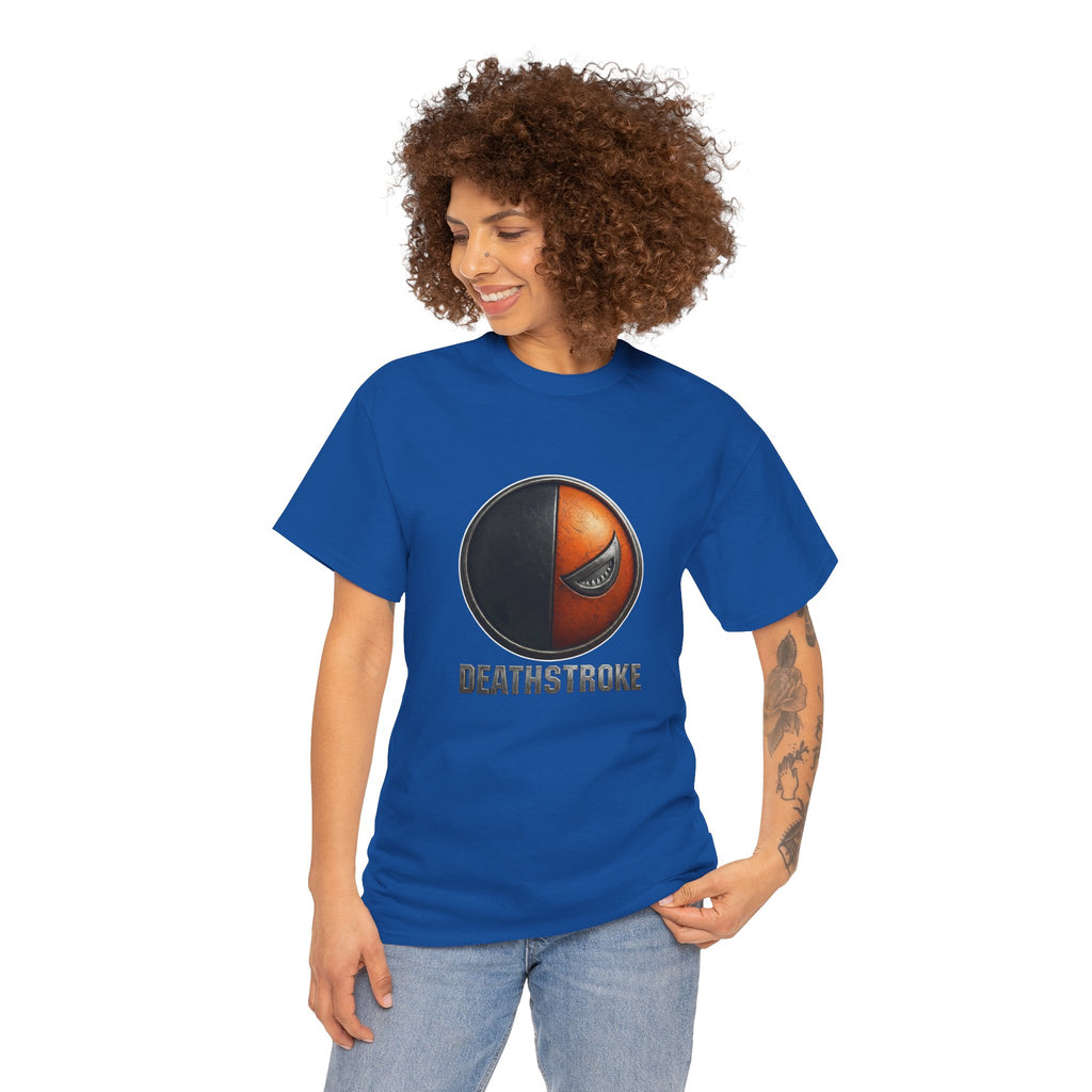 Deathstroke Logo T-Shirt – DC Comics Supervillain Graphic Tee for Fans