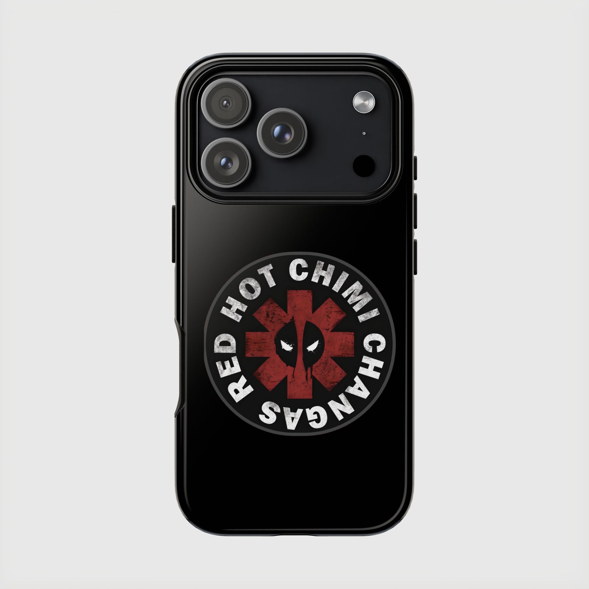 Deadpool: Chimi Chagans Hard Case for iPhone 17, 17 Air, 17 Pro Max, 16, 15, 14