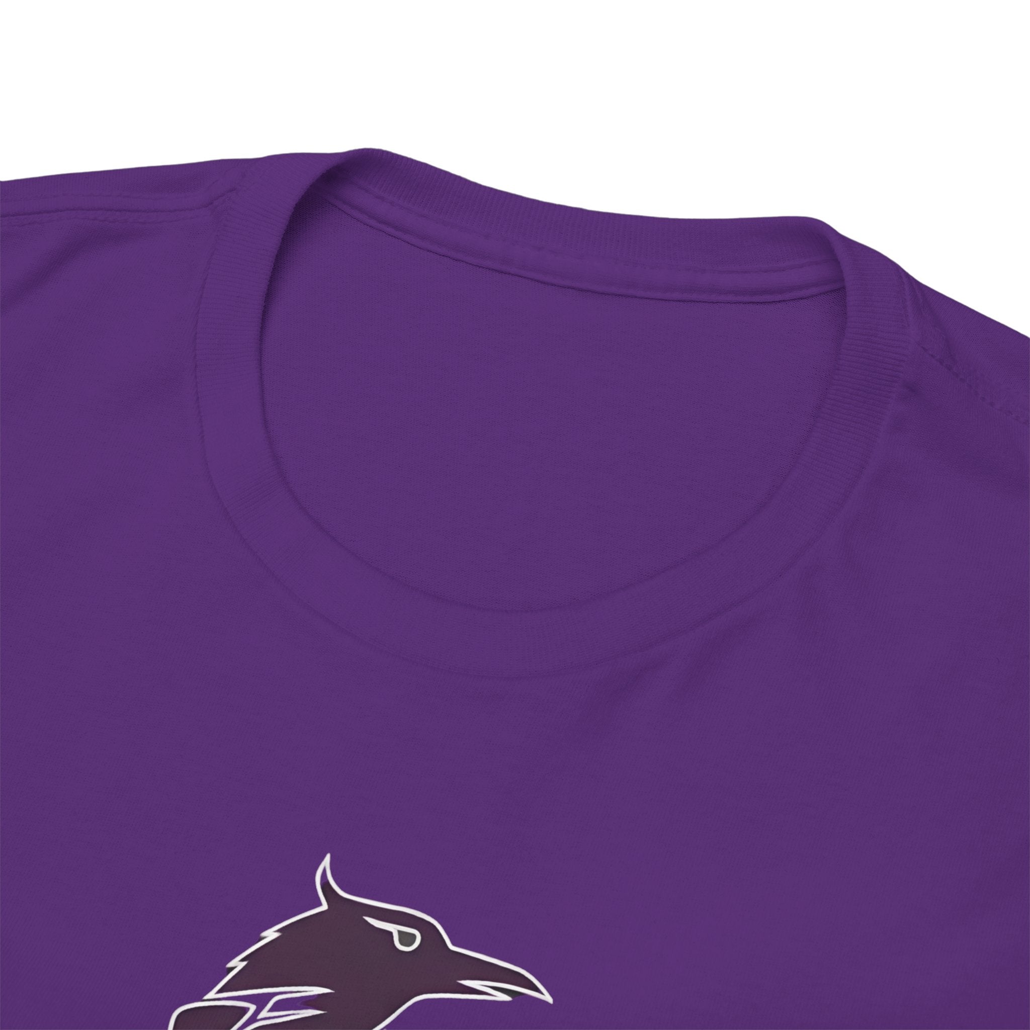 Teen Titans Raven Graphic Tee — Purple Geometric Raven Shirt