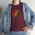 DC Flash Unisex T-shirt - Flashpoint & Classic Bolt Graphic Tee - Speed Force Apparel - Premium 100% Cotton Superhero Tee