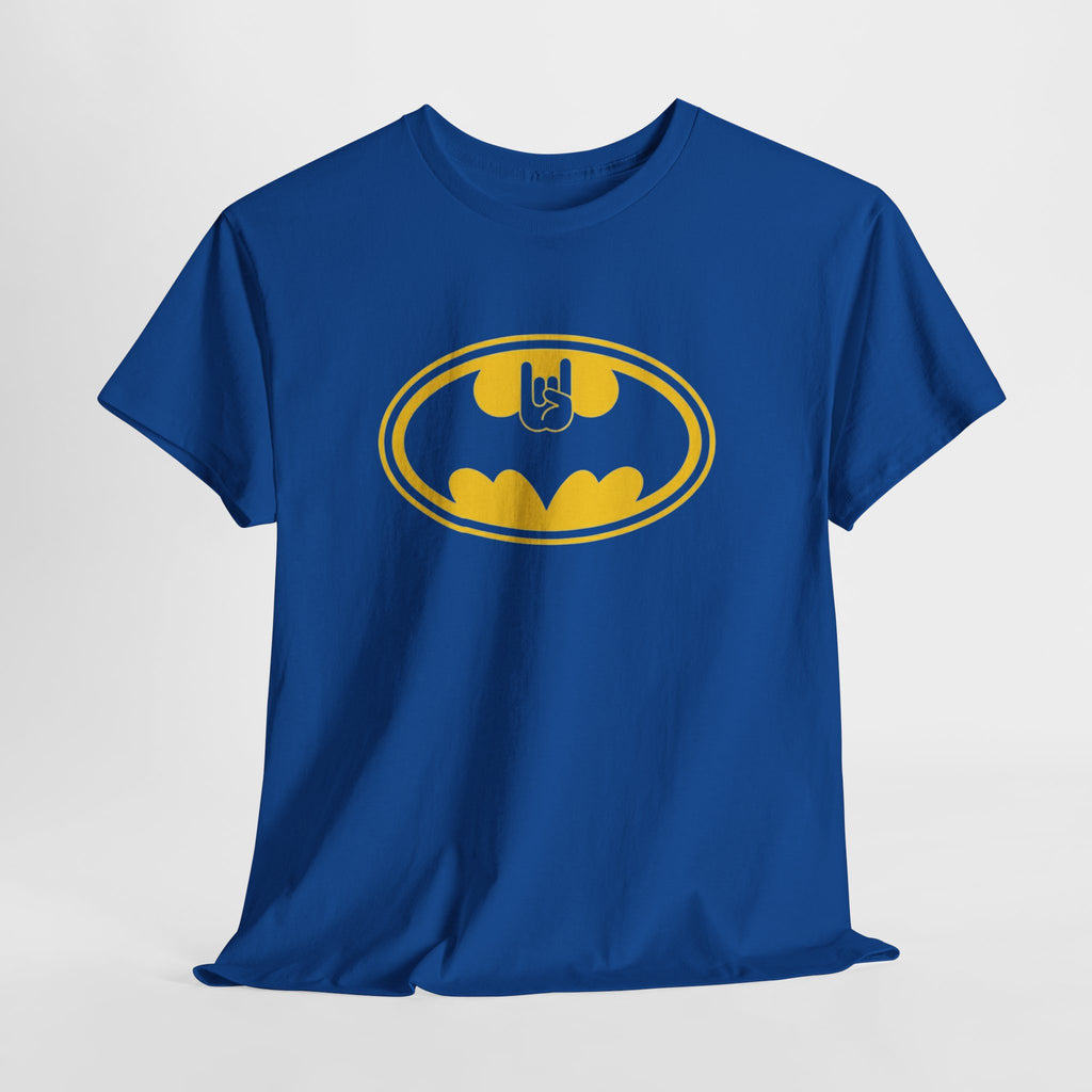 Batman Classic Rock And Roll Logo Unisex Premium T-Shirt