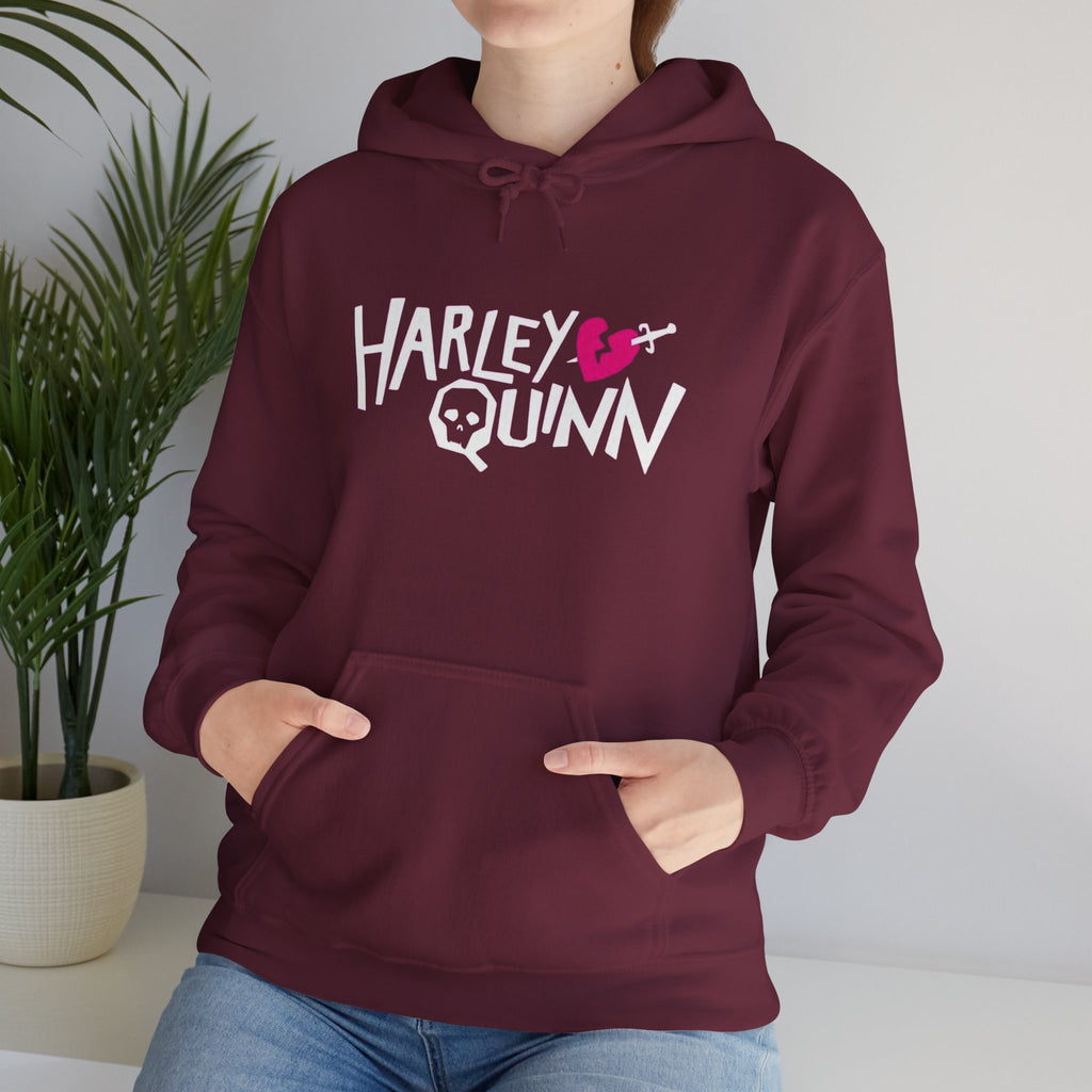 Harley Quinn Mad Love Graphic T‑Shirt – Skull Heart Edition