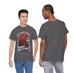Marvel Spider-Man 'Gives the Finger' Comic Tee — Web-Slinger Graphic T-Shirt