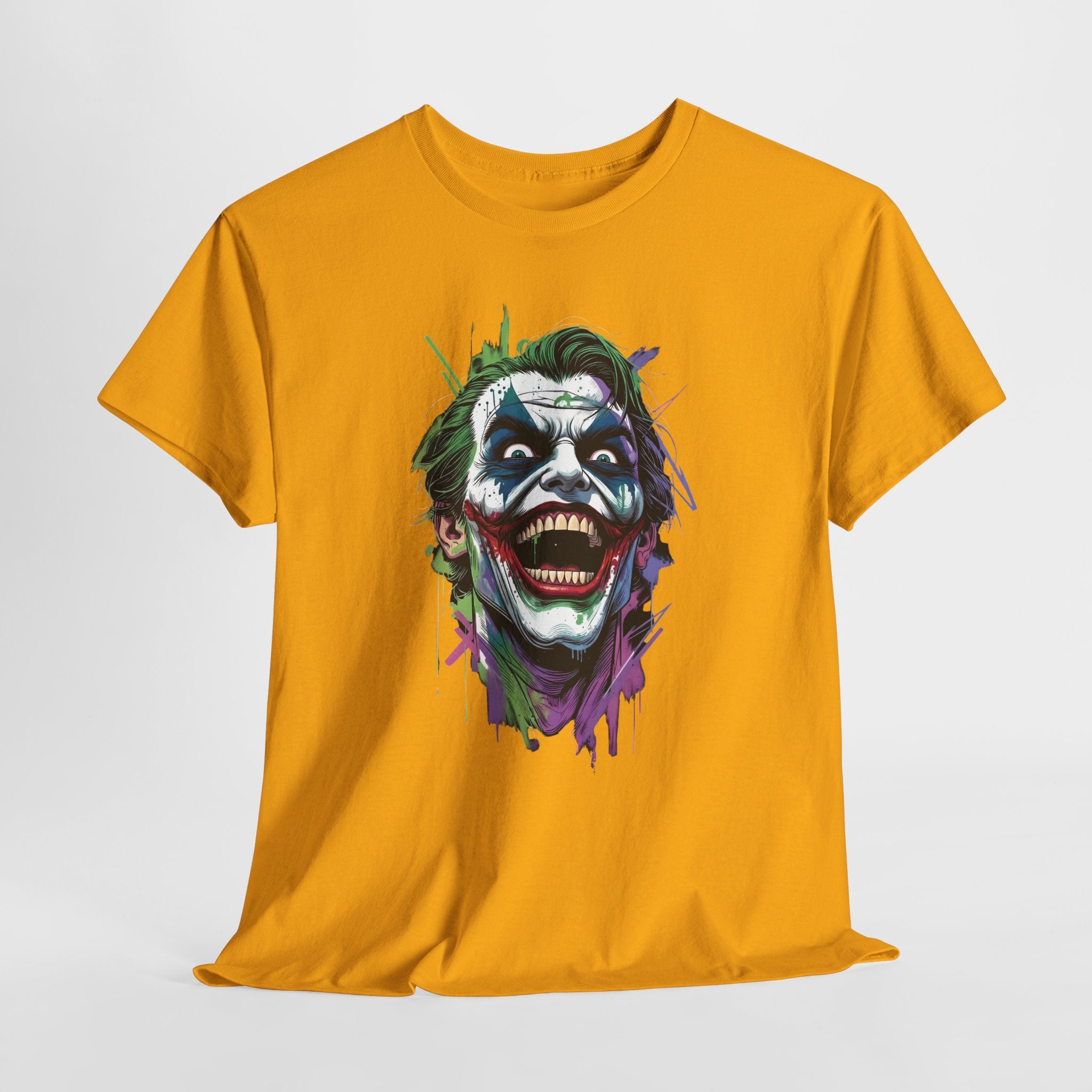 The Joker Streetwear Unisex Graphic Tee - Vintage DC Comics Joker Laugh T-Shirt
