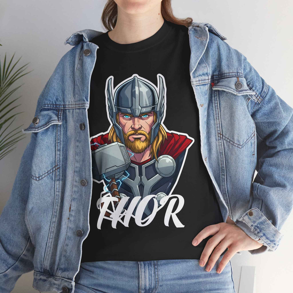 Thor The God of Thunder Classic Portrait Unisex T-Shirt