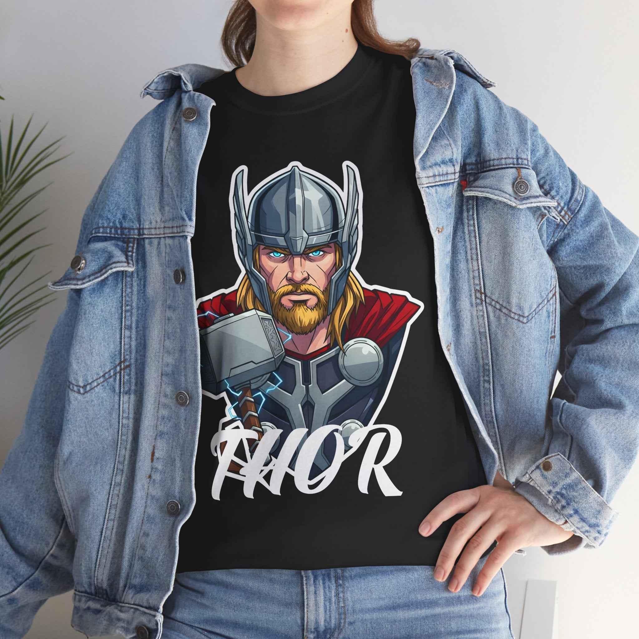 Thor The God of Thunder Classic Portrait Unisex T-Shirt
