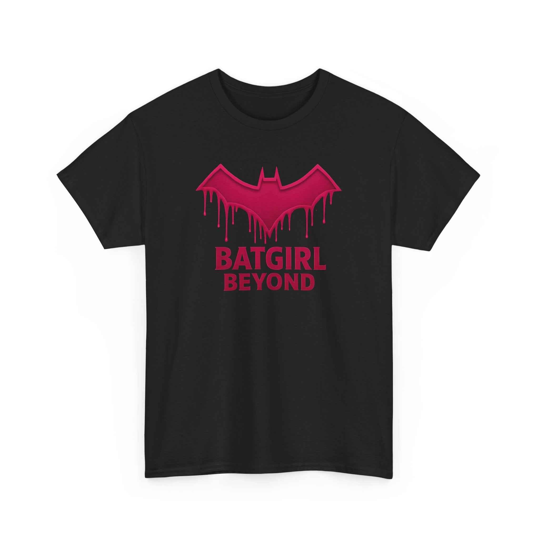 Beyond The Edge Batgirl Neon Grunge Unisex T-shirt