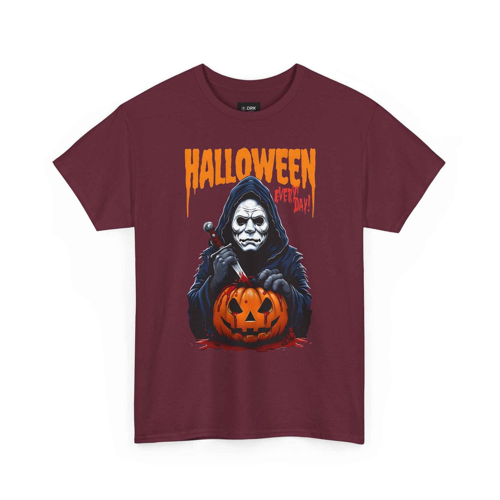 Ghostface Pumpkin Halloween Tee: Spooky Unisex T-Shirt, Scary Halloween Shirt, Creepy Cotton Tee, Haunted Pumpkin Top, Ghostly Costume