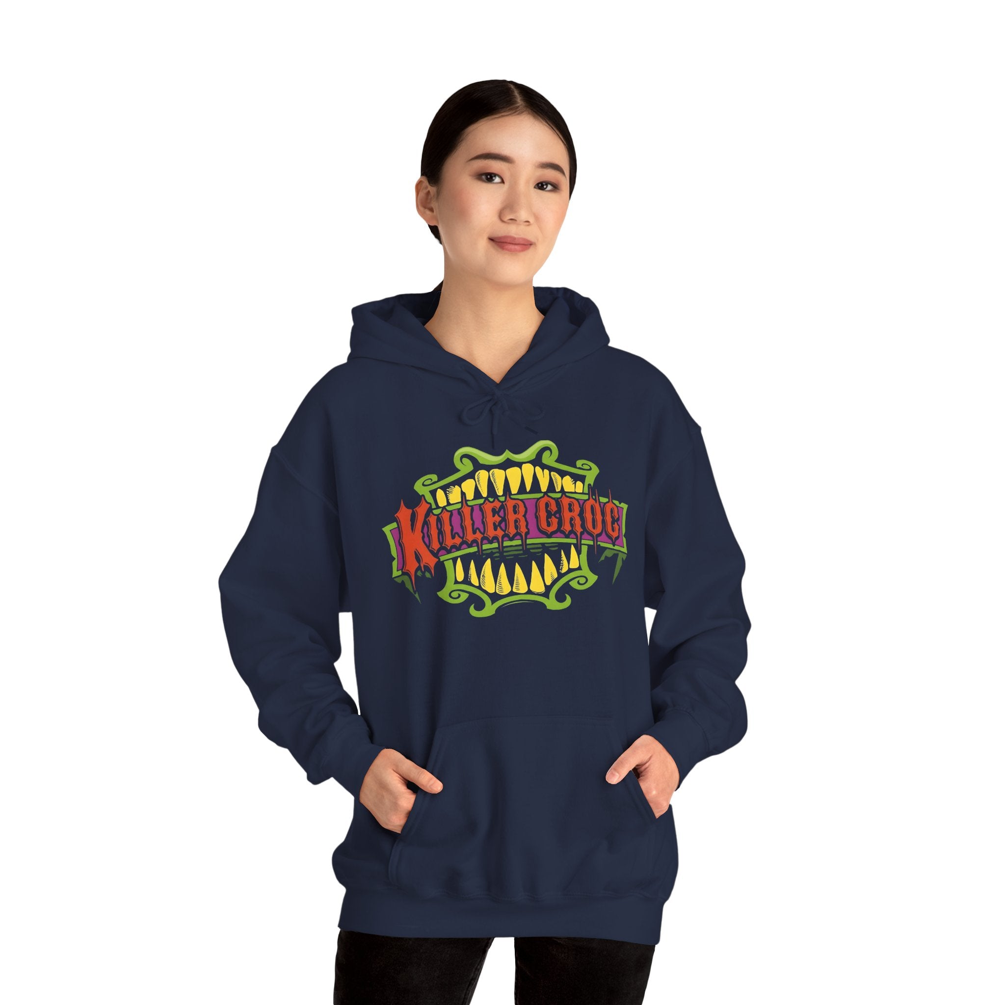 Monster of the Slums: Killer Croc Unleashed graphic Unisex Hoodie