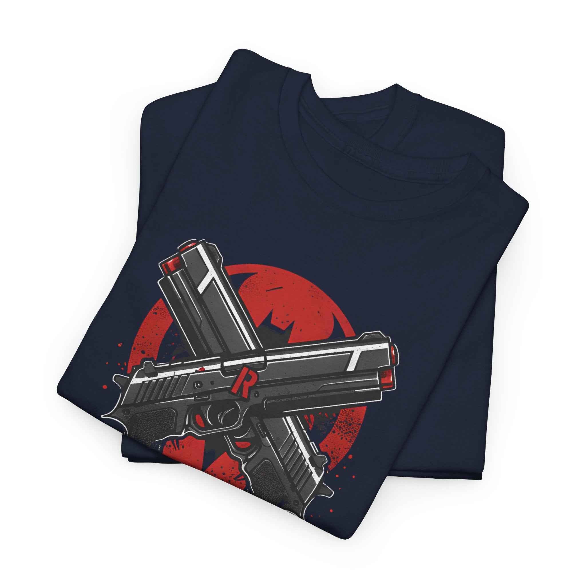 Red Hood Jason Todd Crossed Guns  Unisex T-Shirt